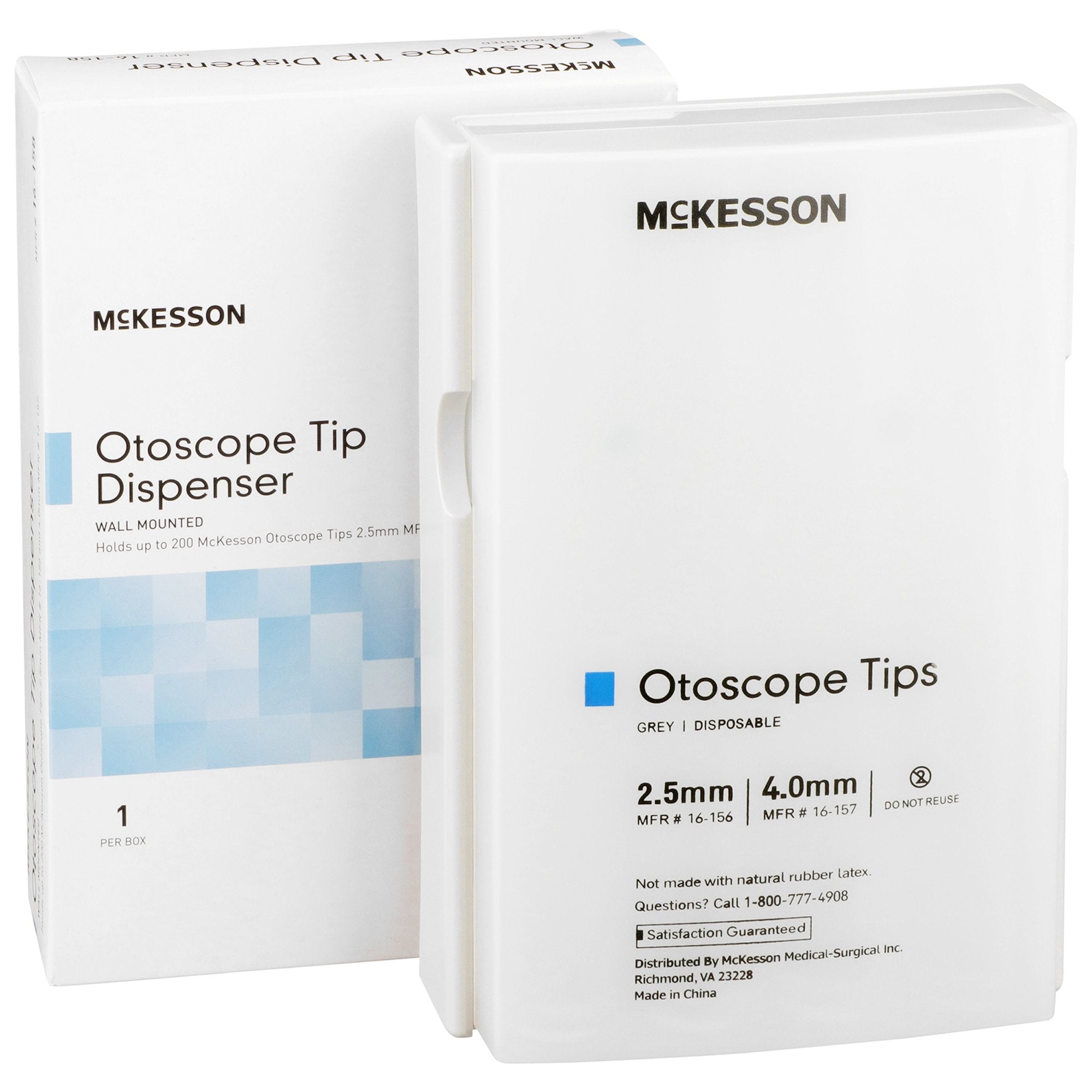 McKesson Brand - Specula Dispenser McKesson White Plastic Wall Mount [1/BX]