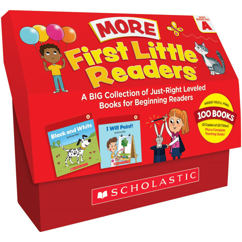 SCHOLASTIC TEACHING SOLUTIONS - First Little Readers: More Guided Reading Level A Books (Classroom Set)