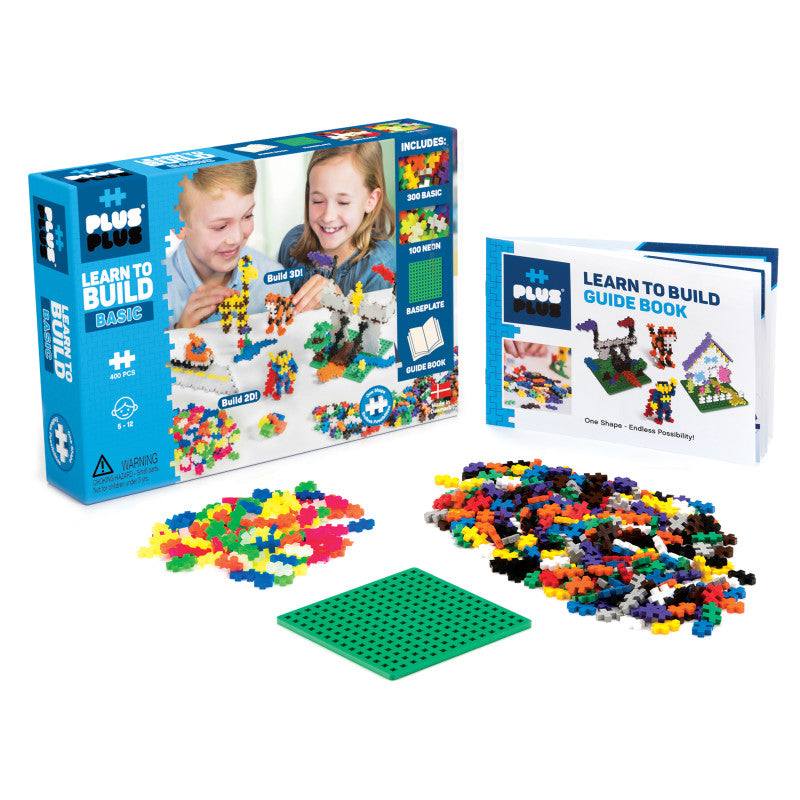 PLUS-PLUS - Learn To Build Set, Basic