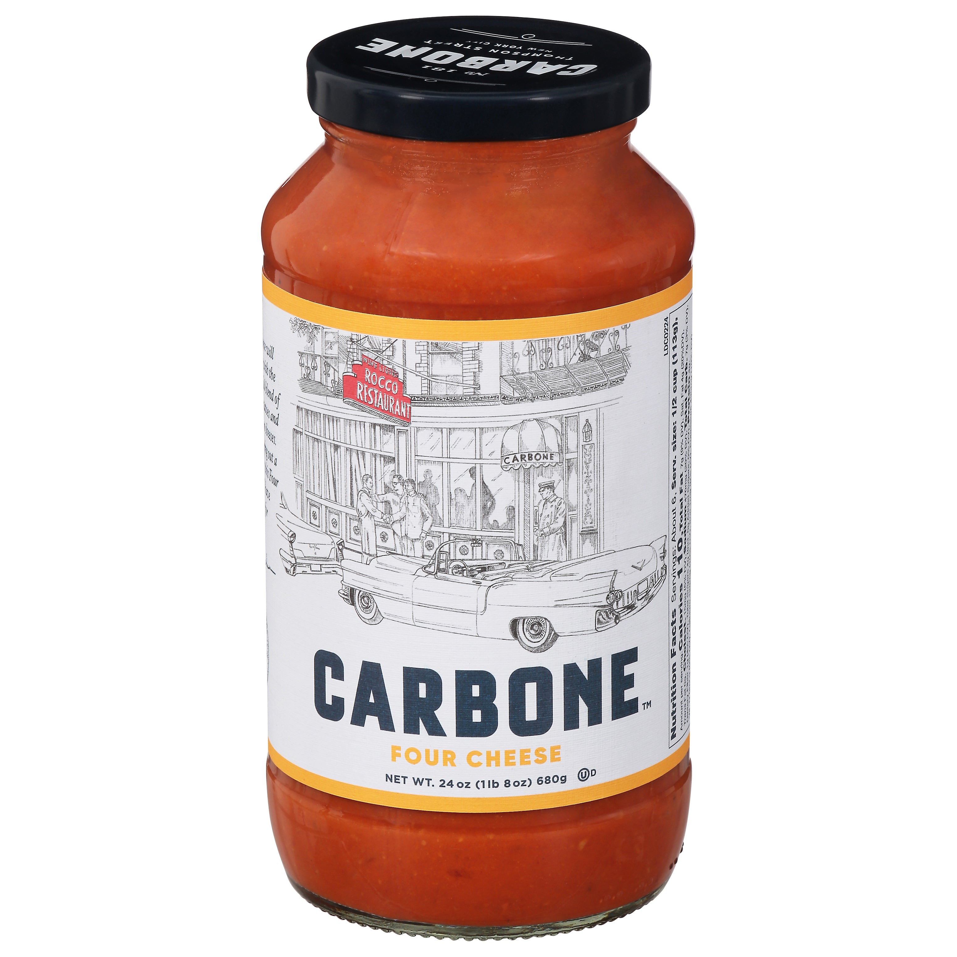 Carbone Four Cheese Sauce 24 oz - Case of 6