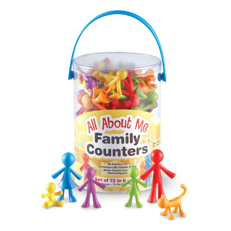 LEARNING RESOURCES - All About Me Family Counters™, Set of 72