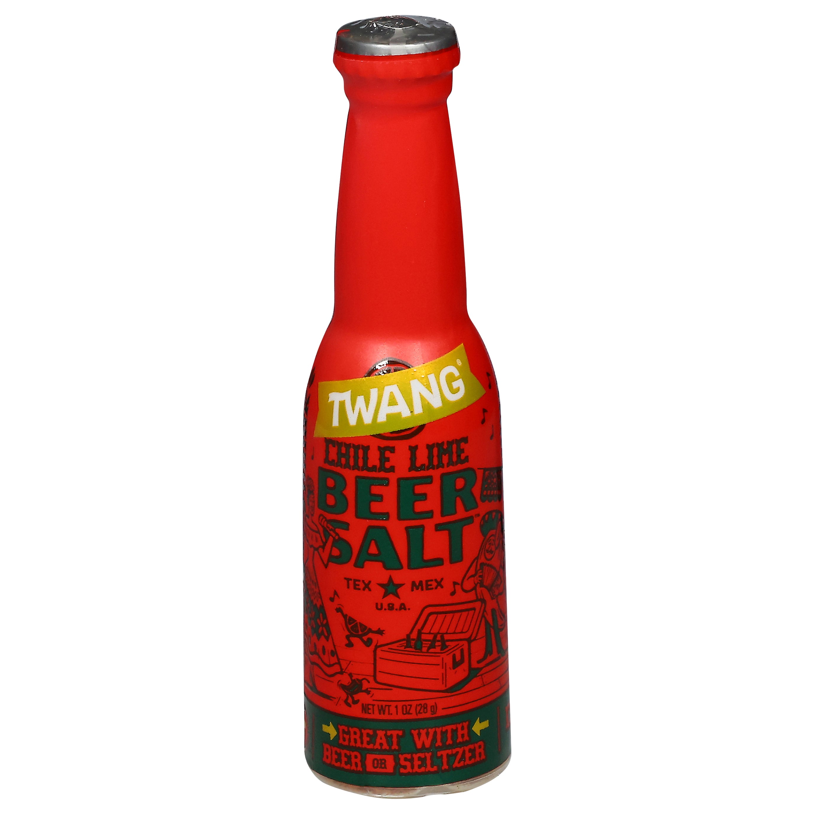 Twang Chile Lime Beer Salt 1 oz - Case of 24
