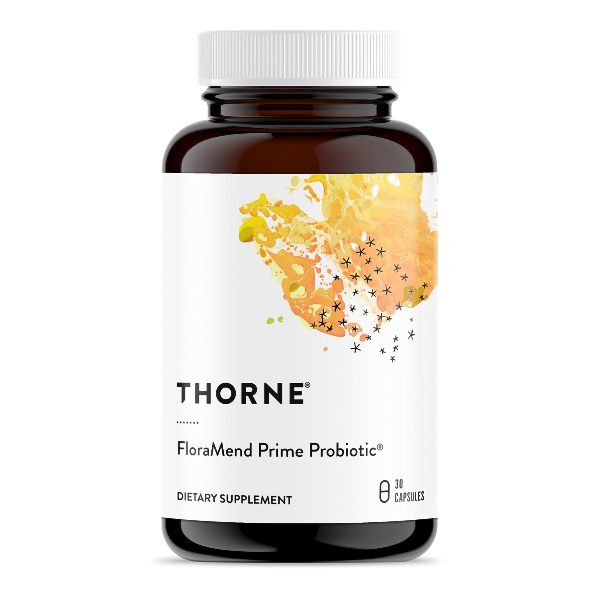 Thorne Research Inc - Probiotic Dietary Supplement THORNE® FloraMend Prime Probiotic® 30 Per Bottle Capsule [12/CS]