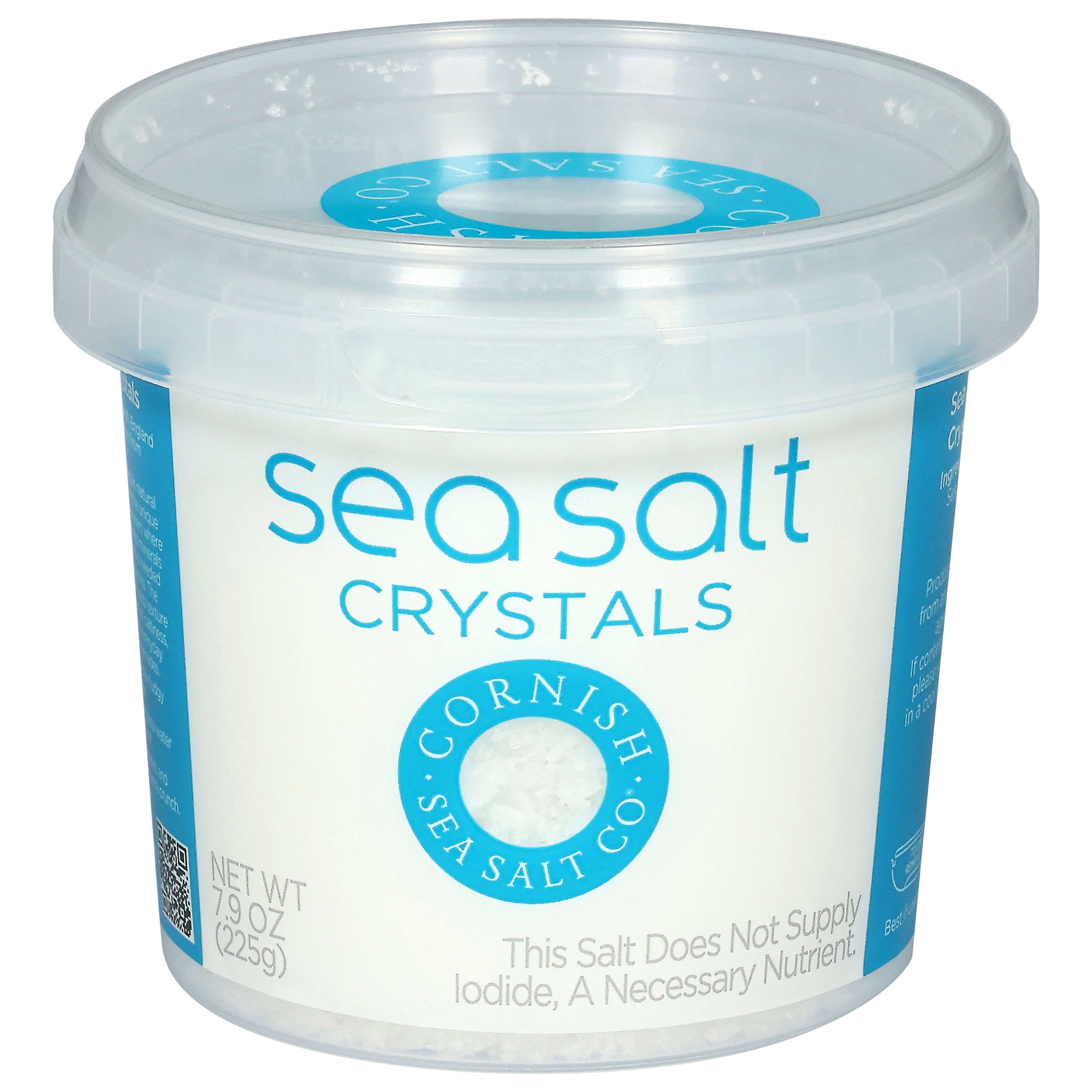 Cornish Sea Salt Co Sea Salt Crystals 7.9 oz - Case of 8