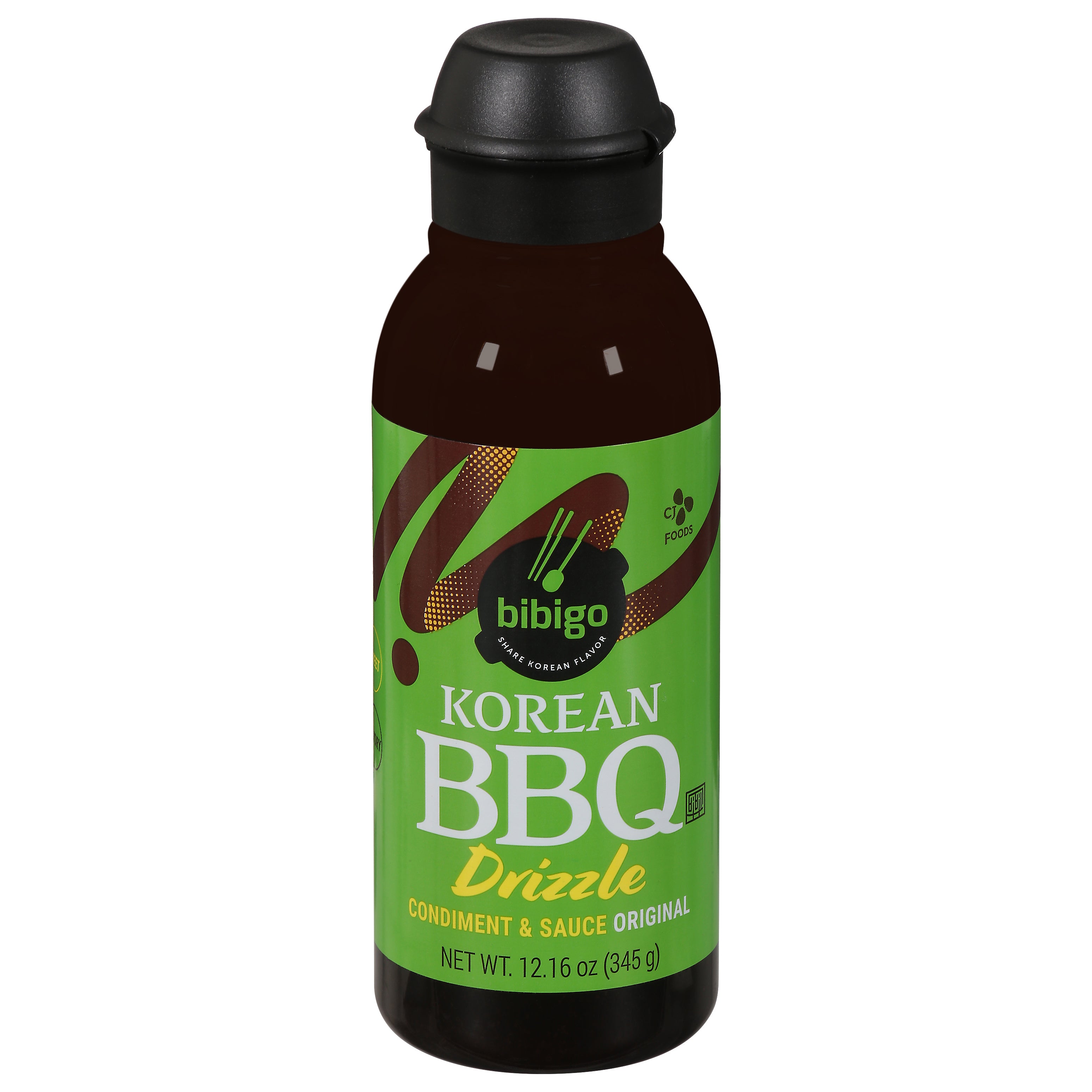 Bibigo Drizzle Korean BBQ Condiment & Sauce 12.16 oz - Case of 6