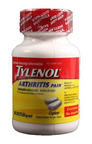 Johnson & Johnson Consumer - Pain Relief Tylenol® Arthritis 650 mg Strength Acetaminophen Caplet 100 per Bottle [48/CS]