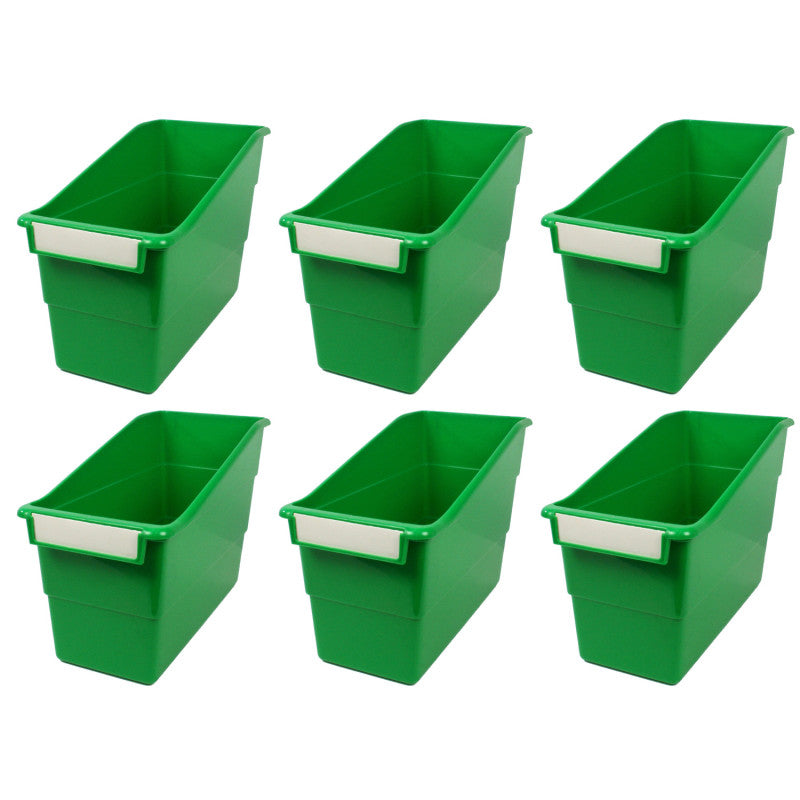 ROMANOFF - Tattle® Shelf File, Green, Pack of 6