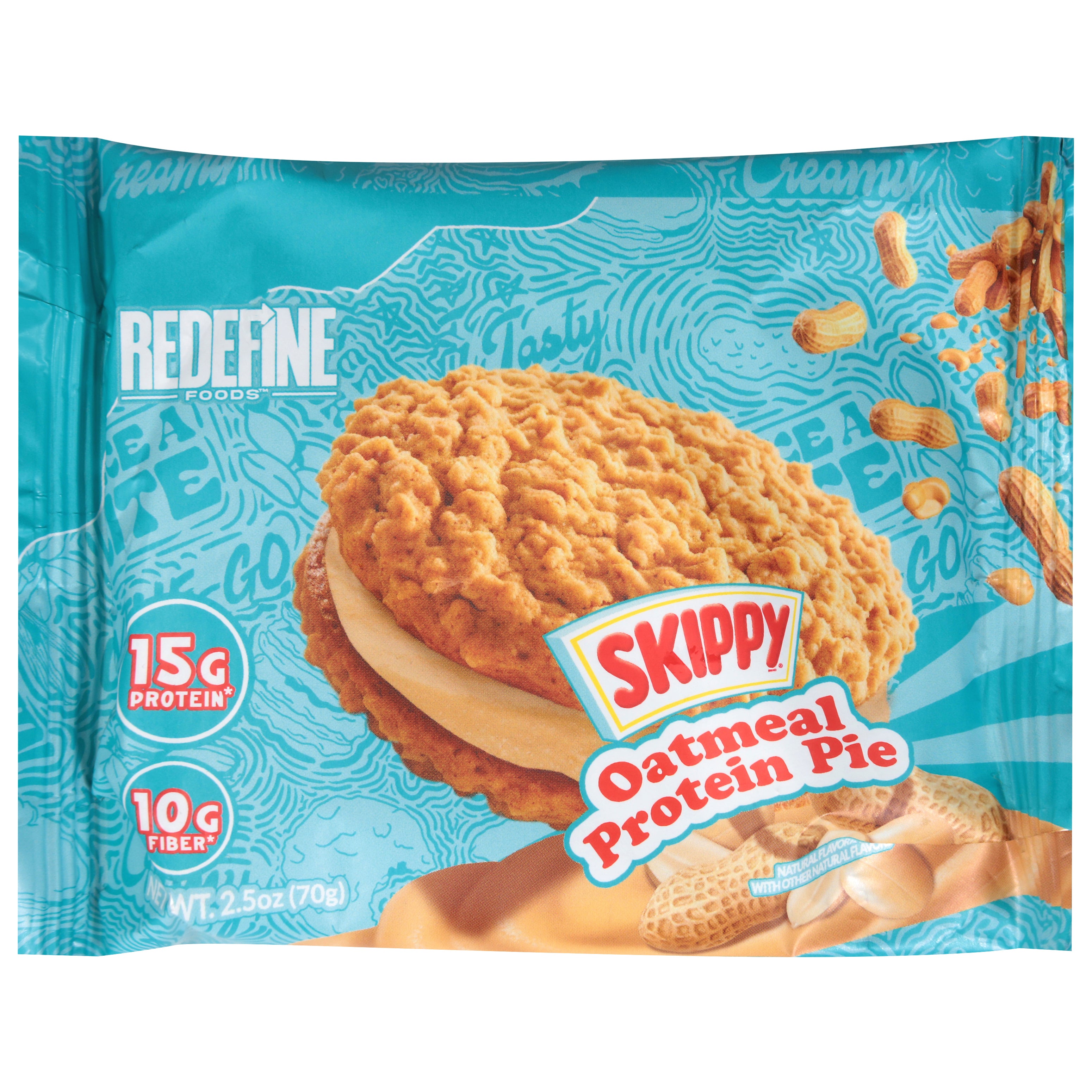 Redefine Foods Skippy Oatmeal Protein Pie 2.5 oz - Case of 8