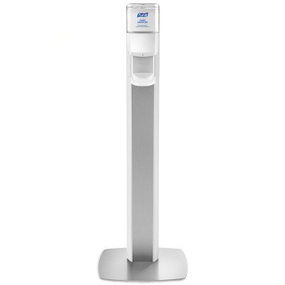 GOJO - Hand Hygiene Dispenser Purell® Messenger® ES8 White ABS Plastic Automatic 1200 mL Floor Stand [1/CS]