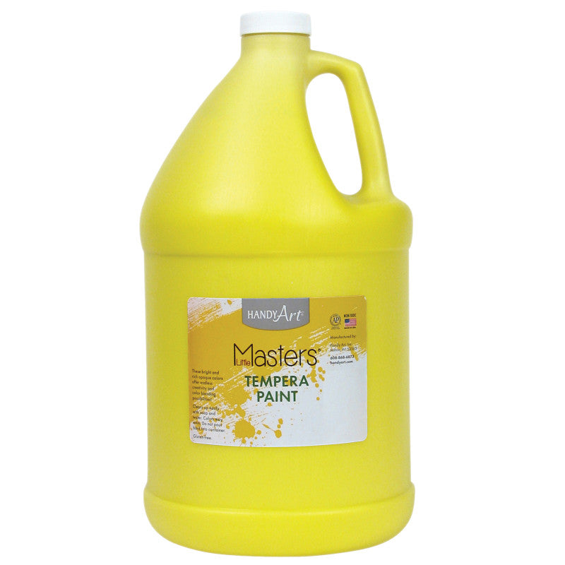 HANDY ART - Little Masters® Tempera Paint, Yellow, Gallon