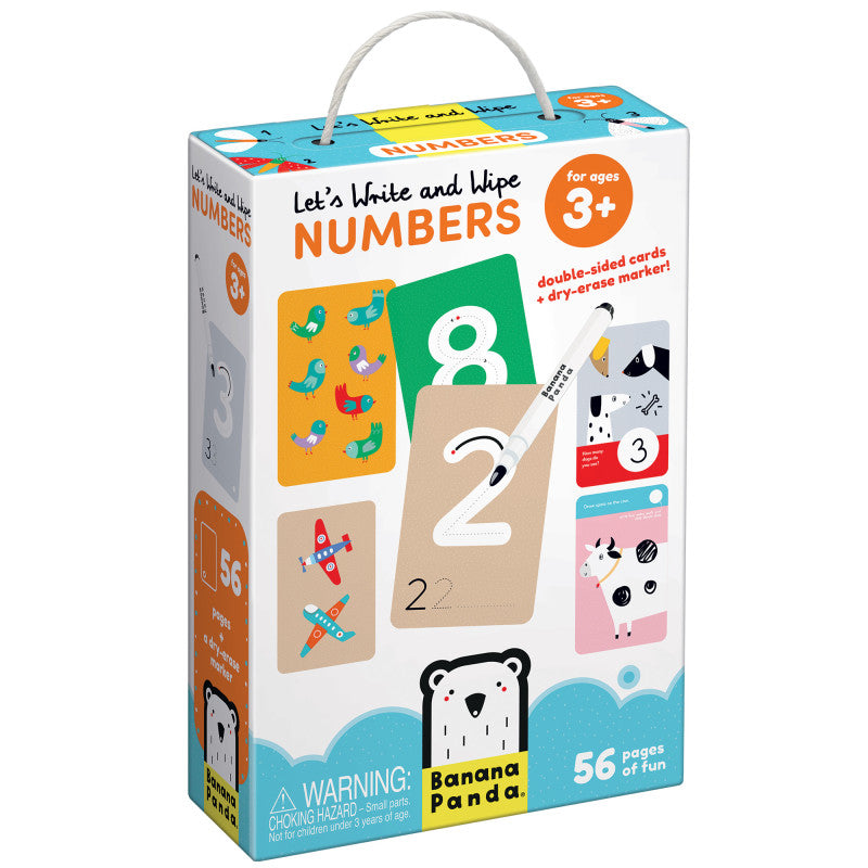BANANA PANDA - Let's Write and Wipe Numbers