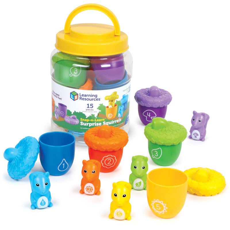 LEARNING RESOURCES - Snap-n-Learn Surprise Squirrels