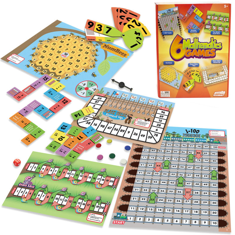 JUNIOR LEARNING - 6 Mathematics Games