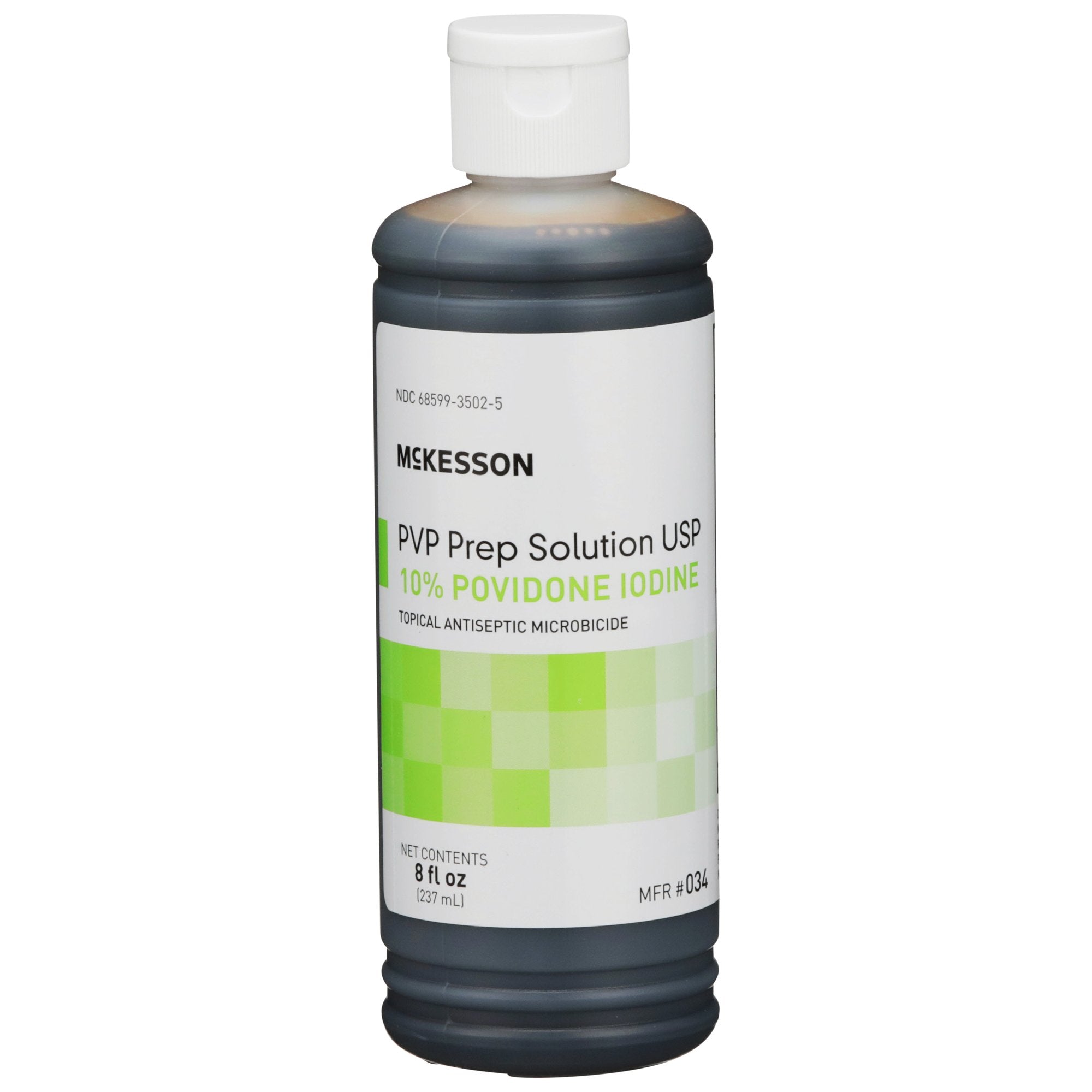 McKesson Brand - Skin Prep Solution McKesson 8 oz. Flip-Top Bottle 10% Strength Povidone-Iodine NonSterile [1/EA]