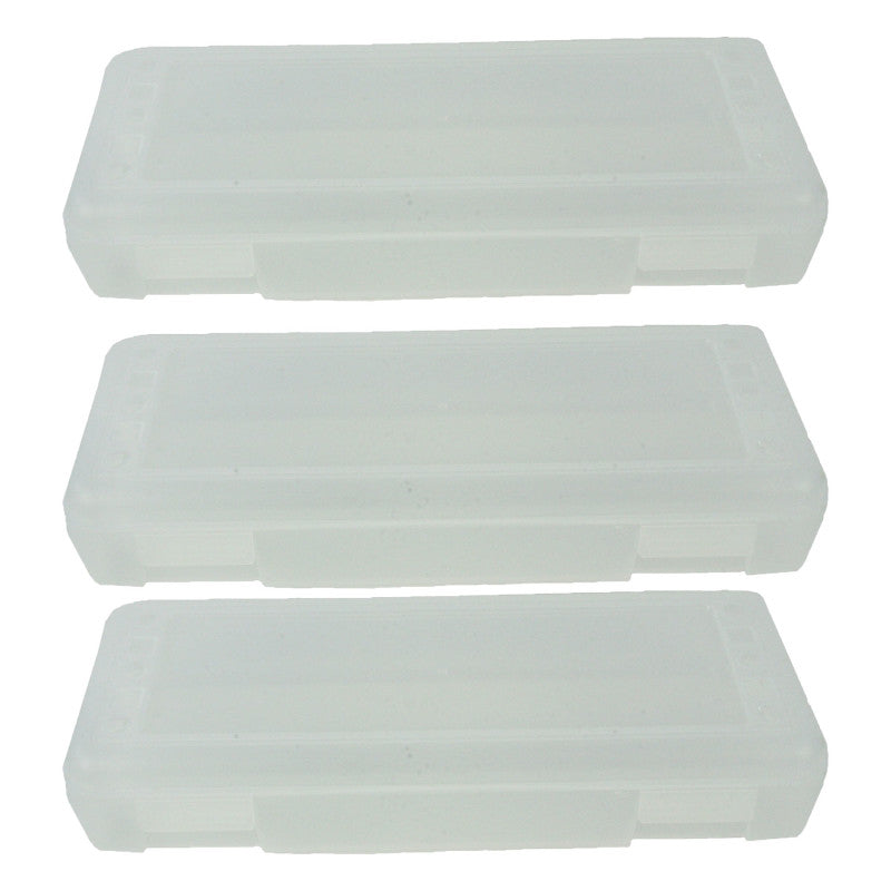 ROMANOFF - Ruler Box, Clear, Pack of 3