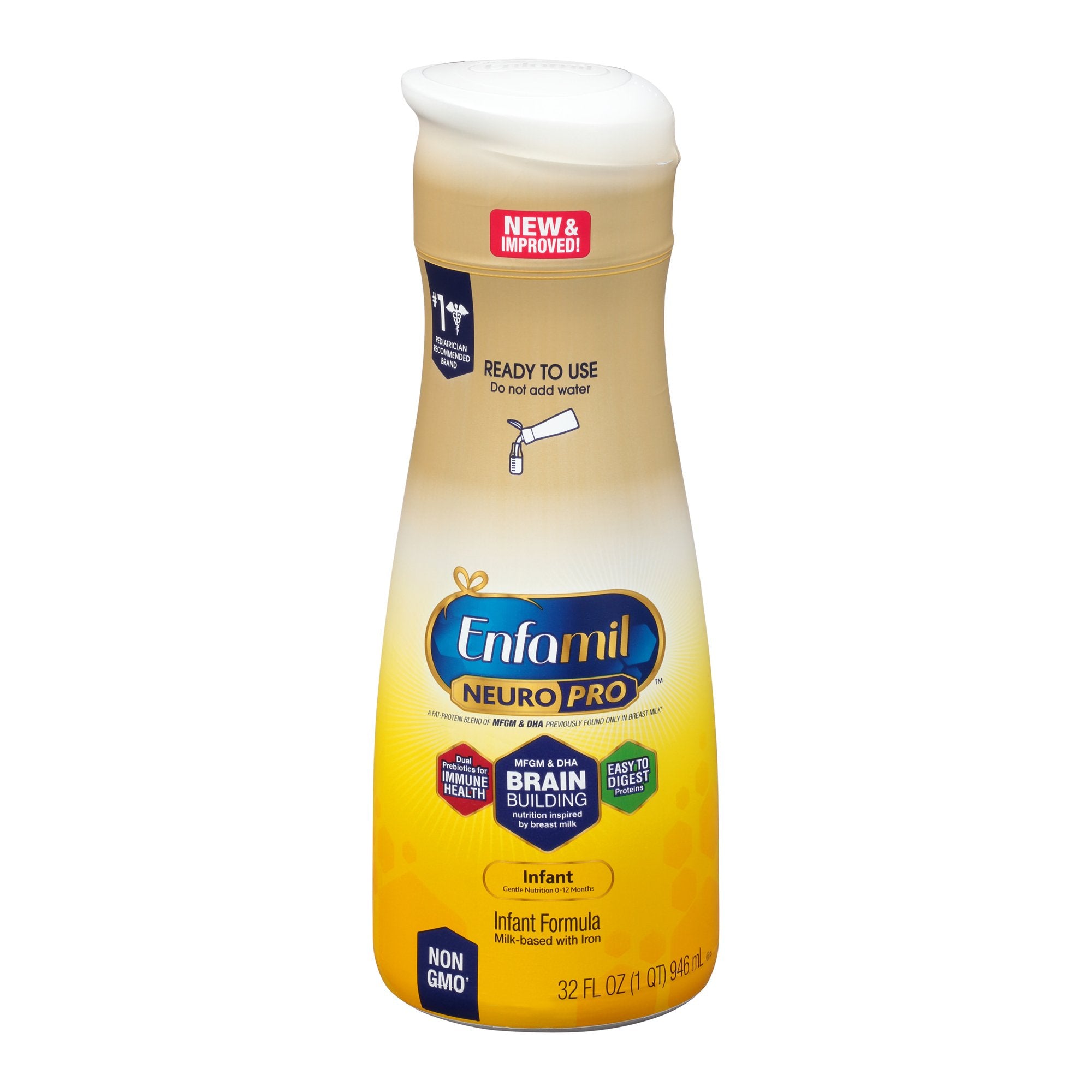 Mead Johnson - Infant Formula Enfamil NeuroPro™ Unflavored 32 oz. Bottle Liquid Iron [1/EA]
