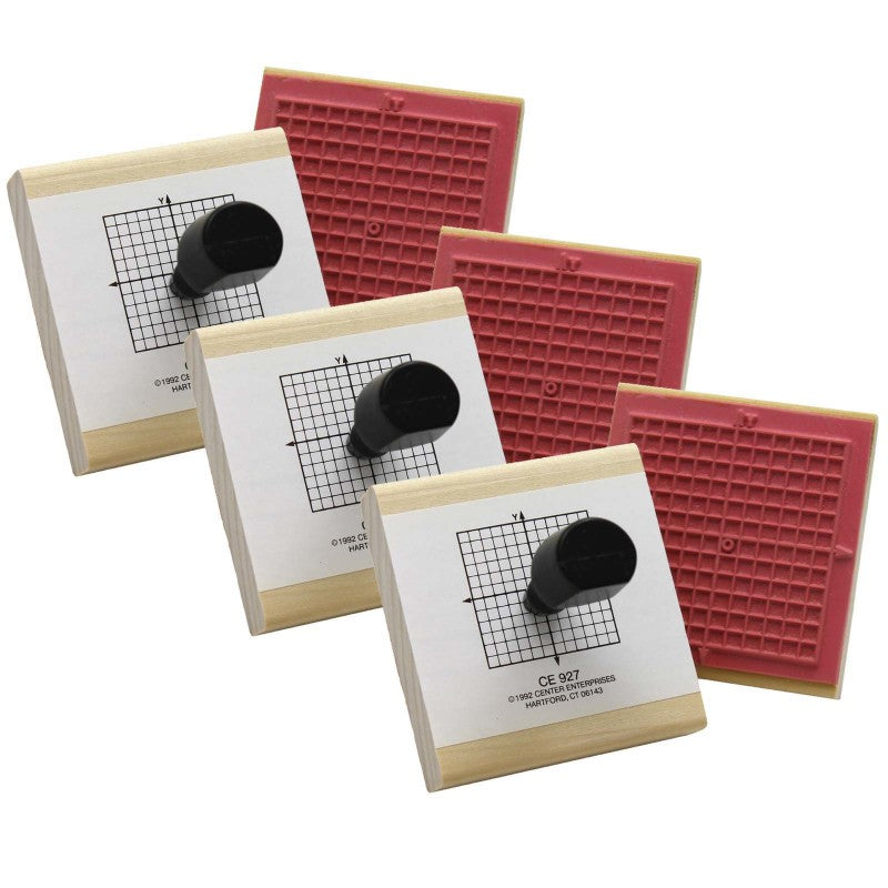 READY 2 LEARN - X-Y Axis Stamp - Pack of 3