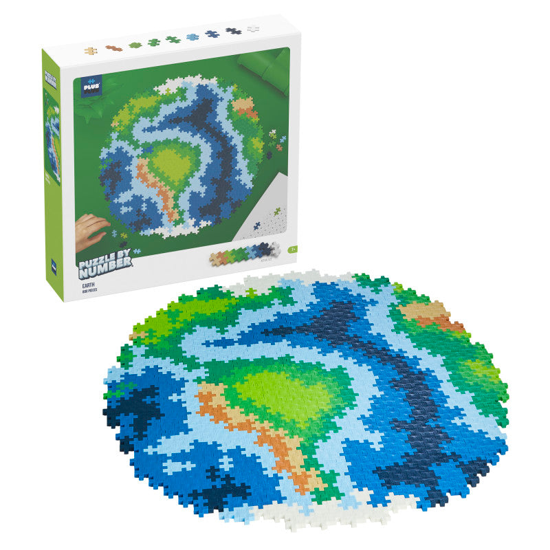 PLUS-PLUS - Puzzle By Number® - 800 Piece Earth