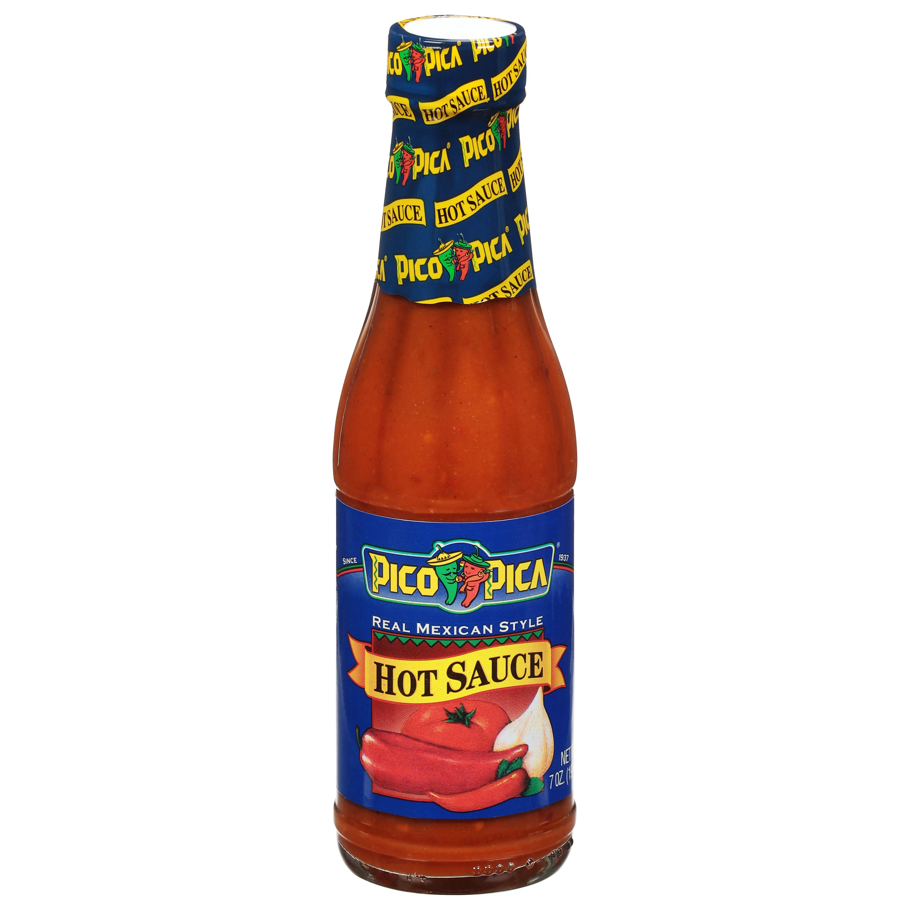 Pico Pica Real Mexican Style Hot Sauce 7 oz - Case of 6