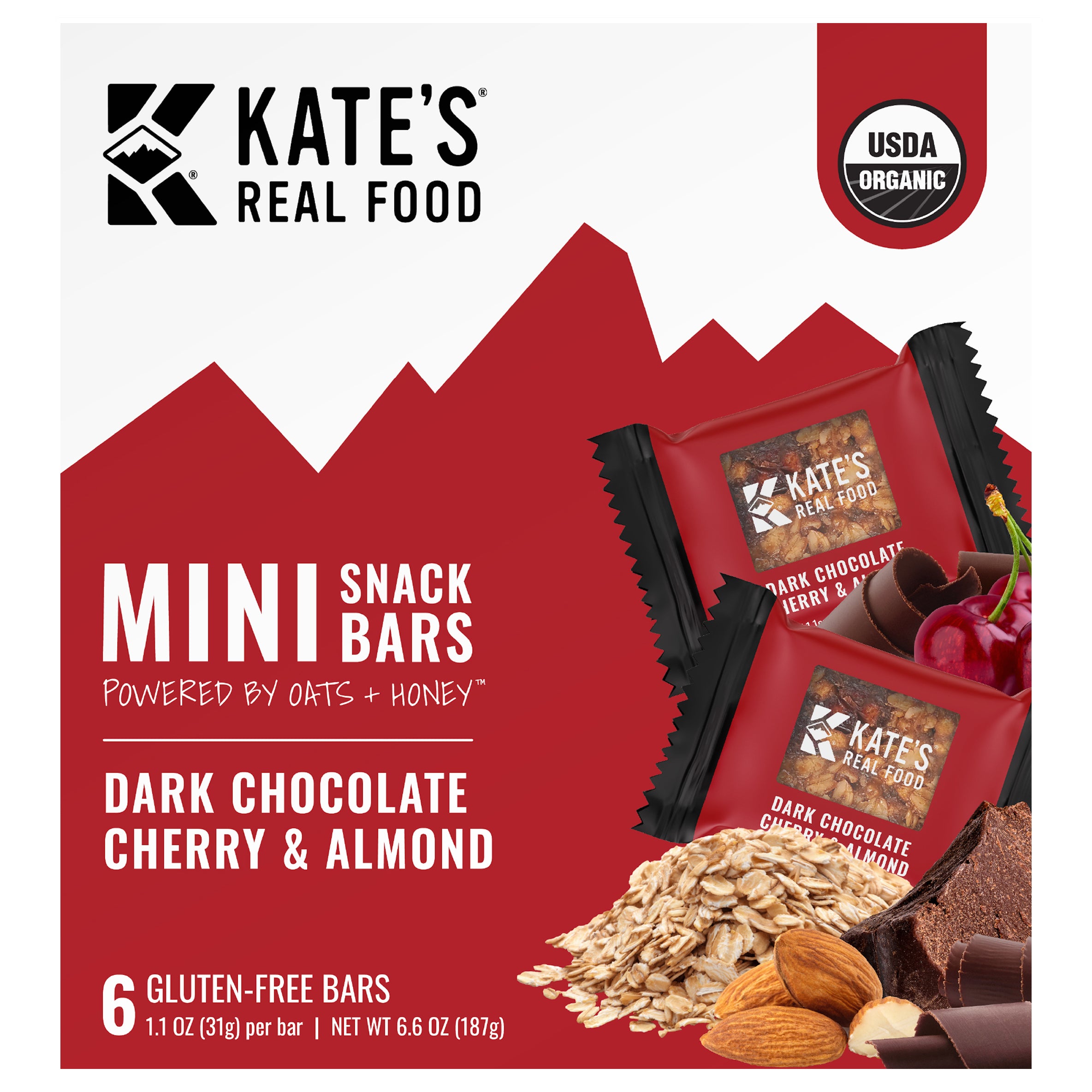 Dark Chocolate Cherry Almond Mini Multipack - Case of 8