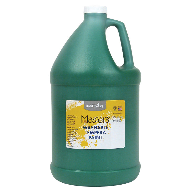 HANDY ART - Little Masters® Washable Tempera Paint, Green, Gallon