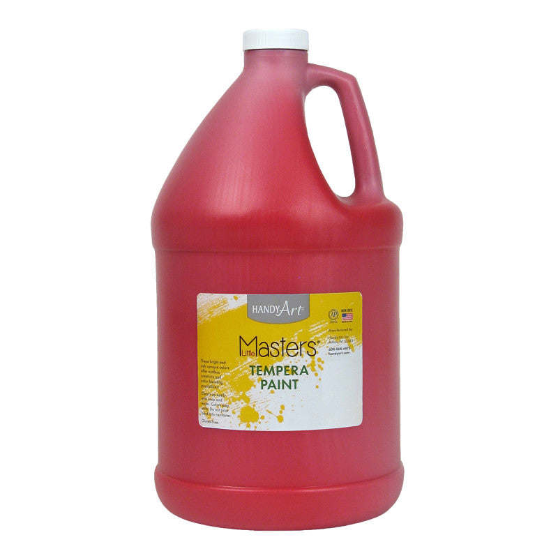 HANDY ART - Little Masters® Tempera Paint, Red, Gallon