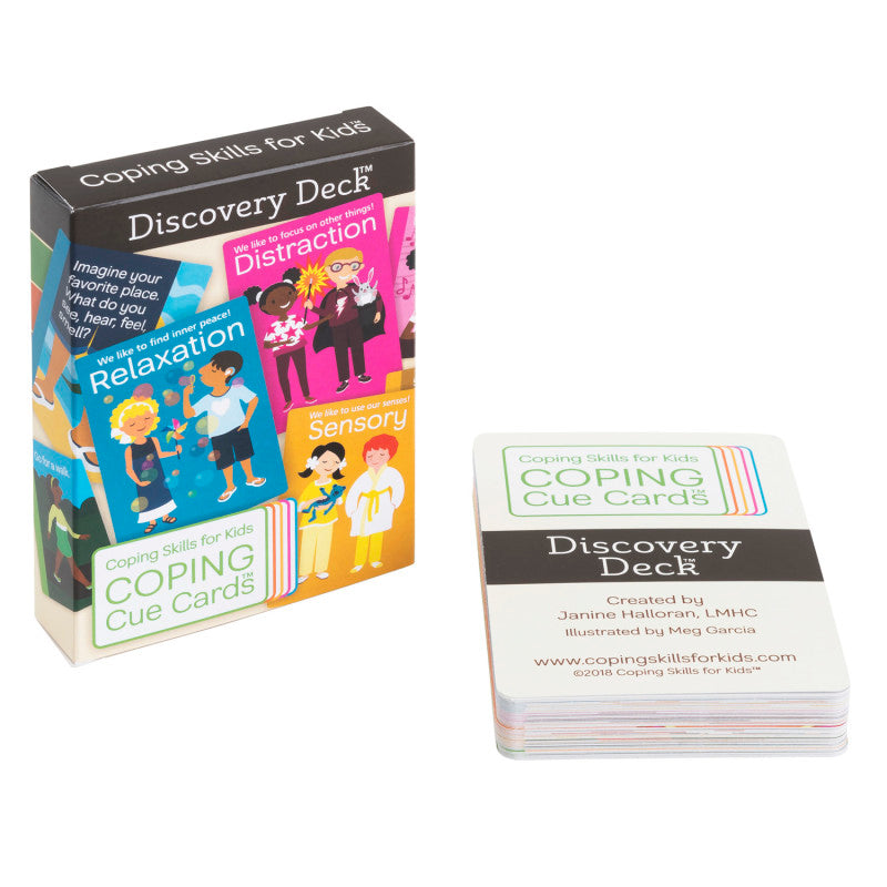 COPING SKILLS FOR KIDS - Coping Cue Cards™ Discovery Deck™