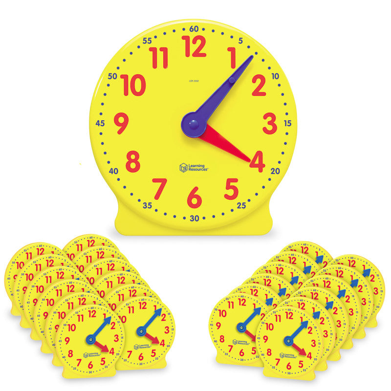 LEARNING RESOURCES - Big Time™ Learning Clock® Classroom Kit
