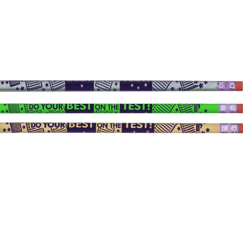 MOON PRODUCTS - Do Your Best on the Test Pencil, Pack of 144