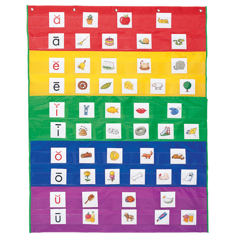 LEARNING RESOURCES - Rainbow® Pocket Chart