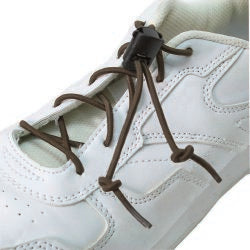 Fabrication Enterprises - Shoelaces Brown Elastic [1/EA]