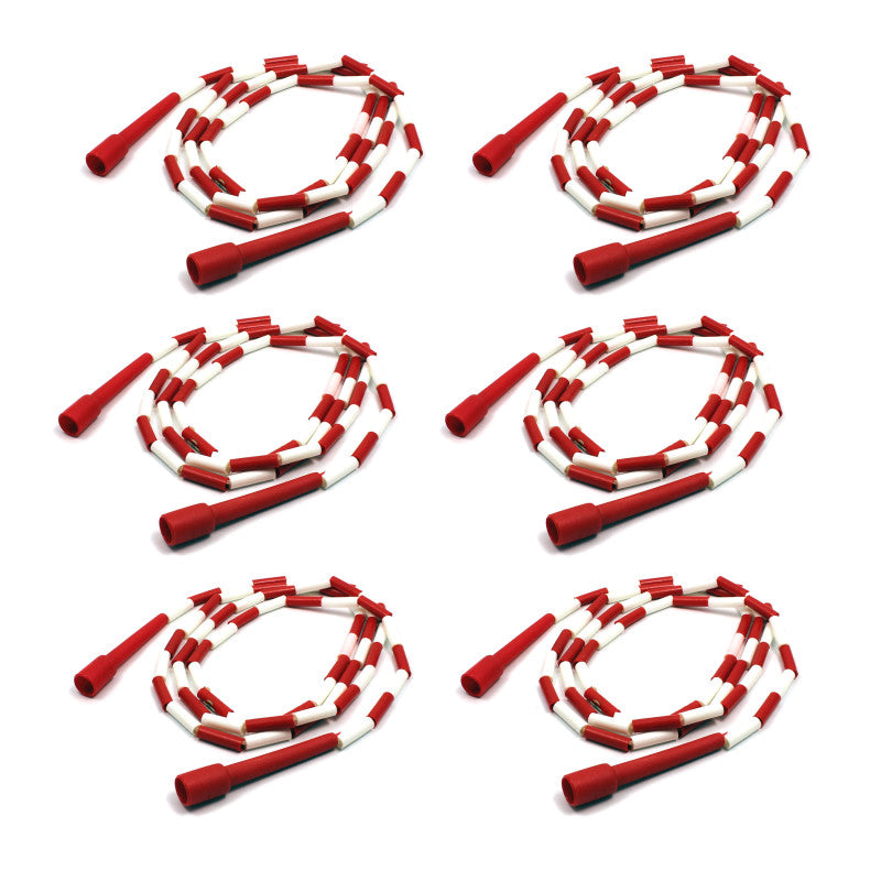 MARTIN SPORTS - Segmented Plastic Jump Rope, 8', Pack of 6