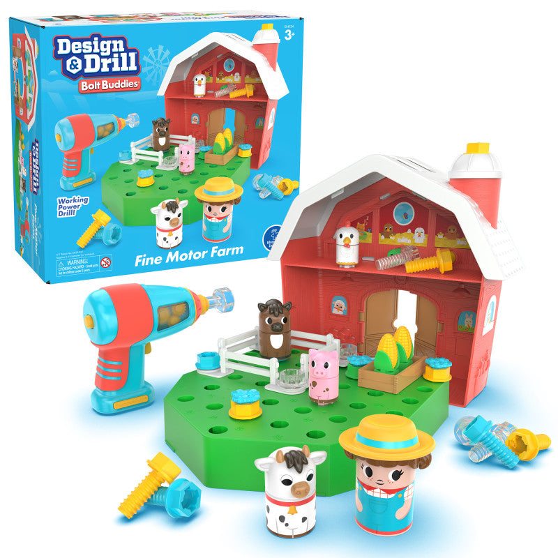 EDUCATIONAL INSIGHTS - Design & Drill® Bolt Buddies® Barn