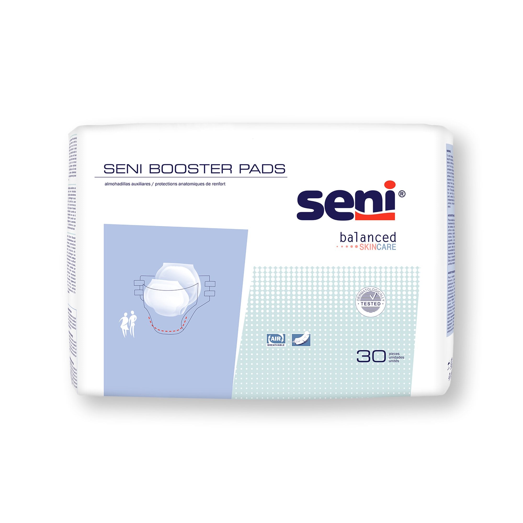 TZMO USA Inc - Booster Pad Seni® 25 Inch Length Moderate Absorbency Super Absorbent Core One Size Fits Most [120/CS]