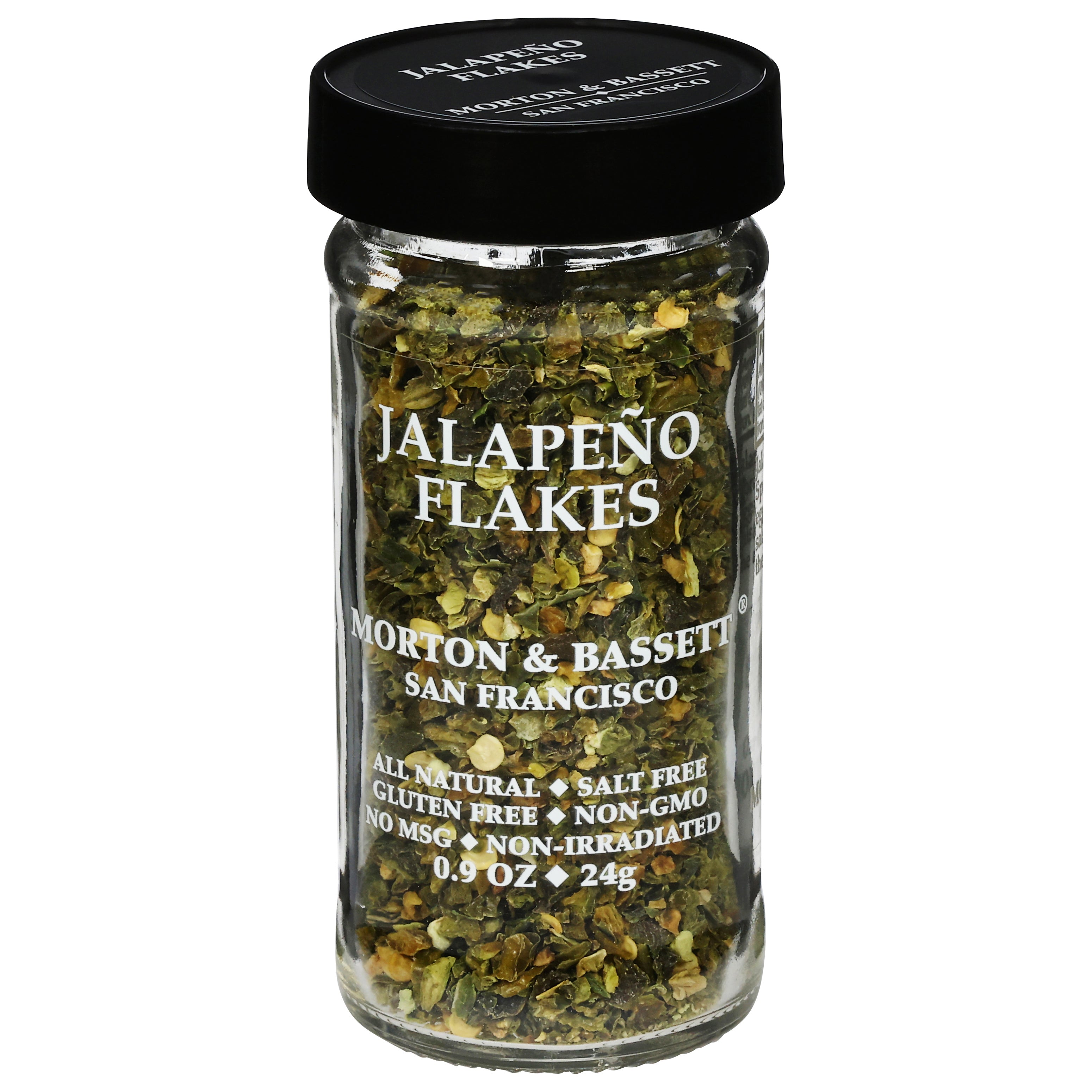Morton & Bassett Jalapeno Flakes 0.9 oz - Case of 3