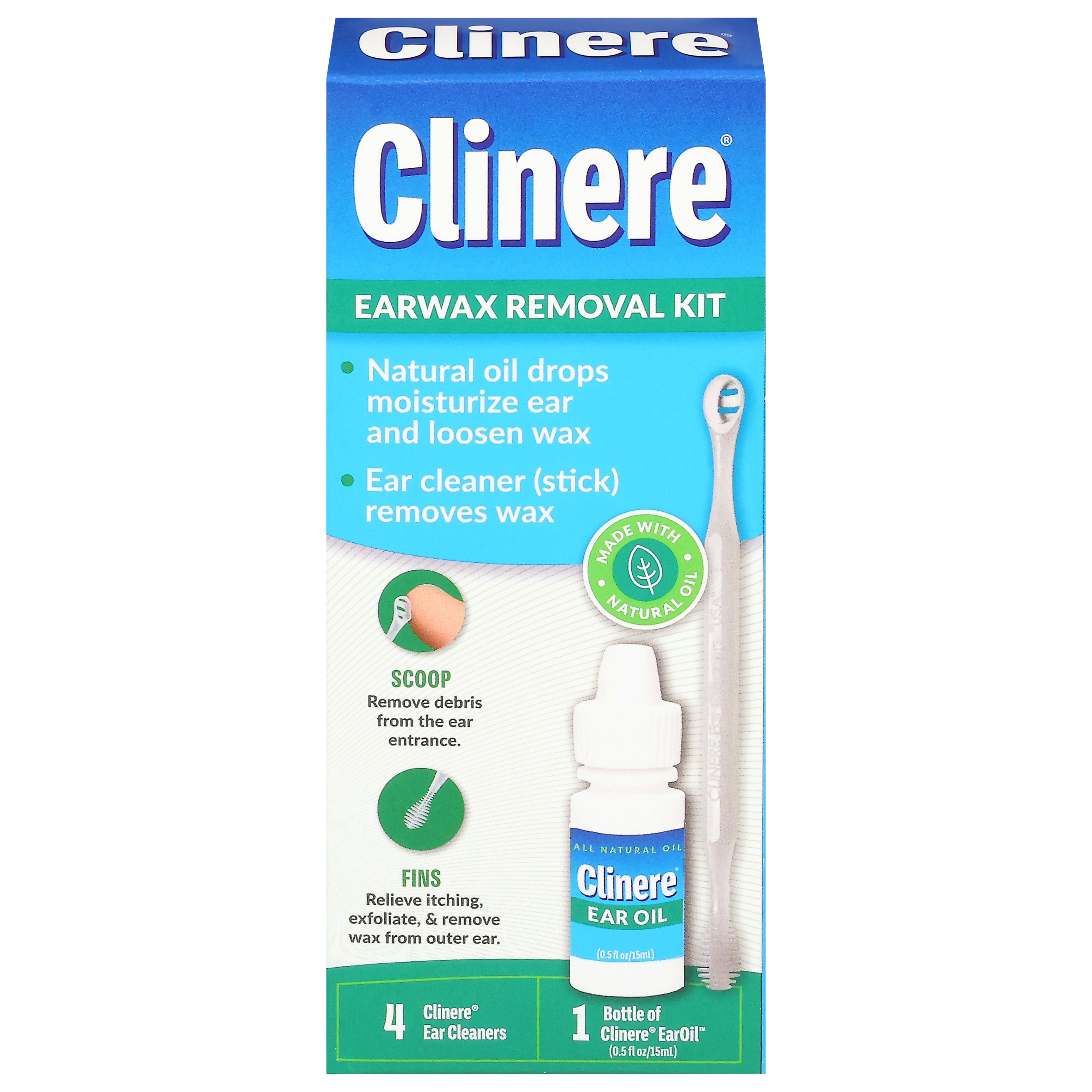 Clinere Earwax Removal Kit 1 ea - Case of 4