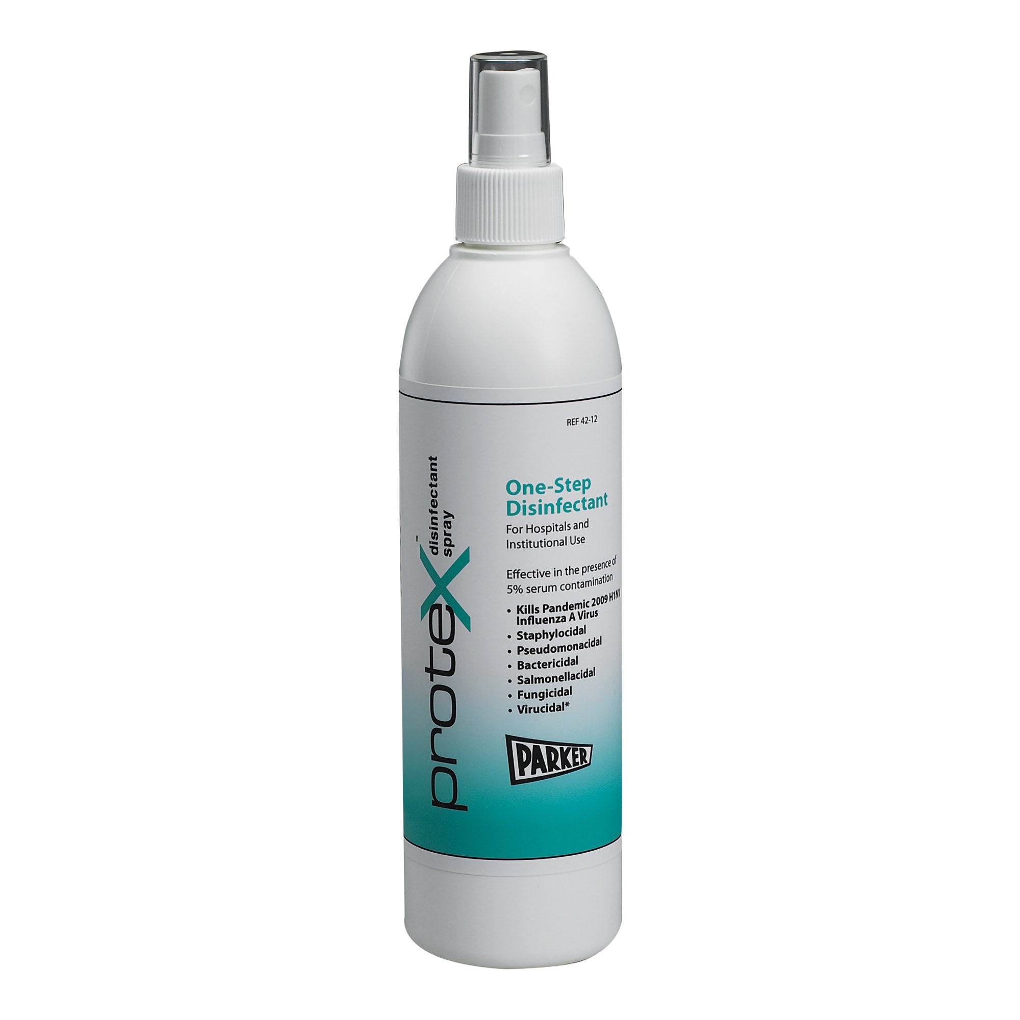 Parker Labs - Protex™ Surface Disinfectant Cleaner Broad Spectrum Pump Spray Liquid 12 oz. Bottle Lemon Scent NonSterile [1/EA]