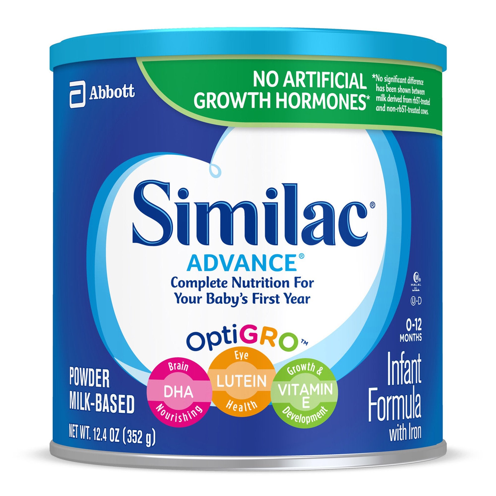 Abbott Nutrition - Infant Formula Similac® Advance® Unflavored 12.4 oz. Can Powder Iron [6/CS]