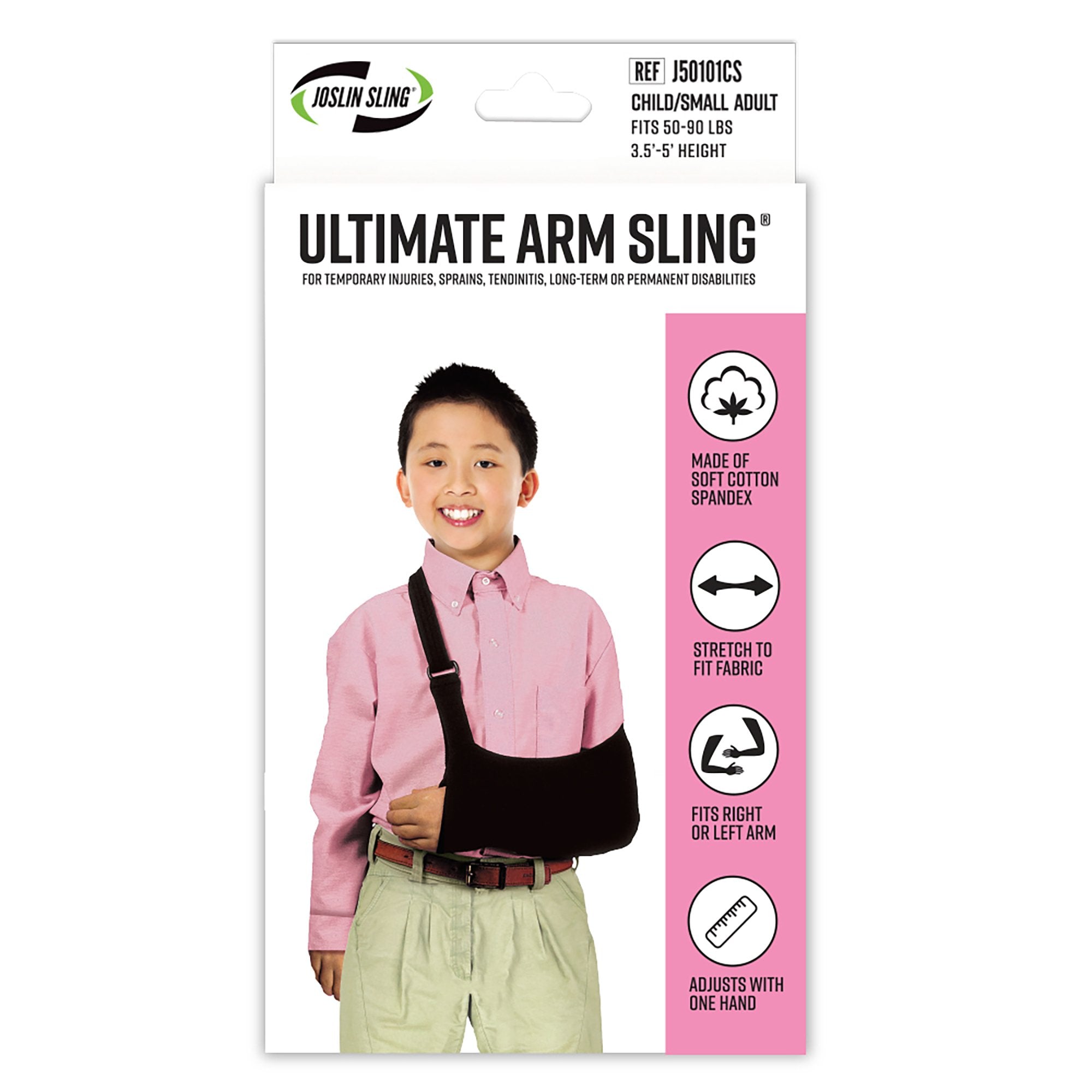 Brownmed - Arm Sling Ultimate Arm Sling® D-Ring / Hook and Loop Strap Closure Child Size / Small Adult [1/EA]