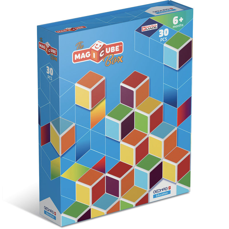 GEOMAG - Magicube™ 30 Piece Multicolored Free Building Set