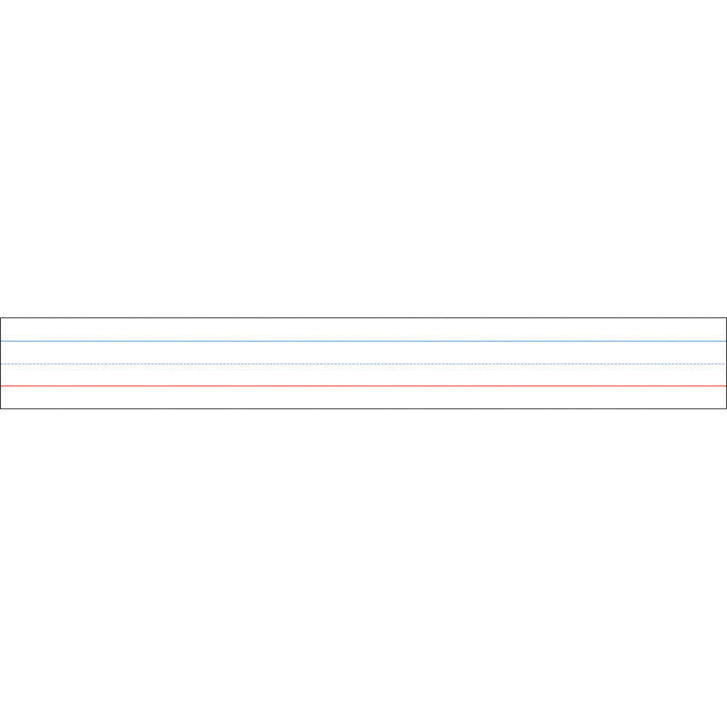 ASHLEY PRODUCTIONS - Big Magnetic Sentence Strips, 3" x 24", Pack of 5