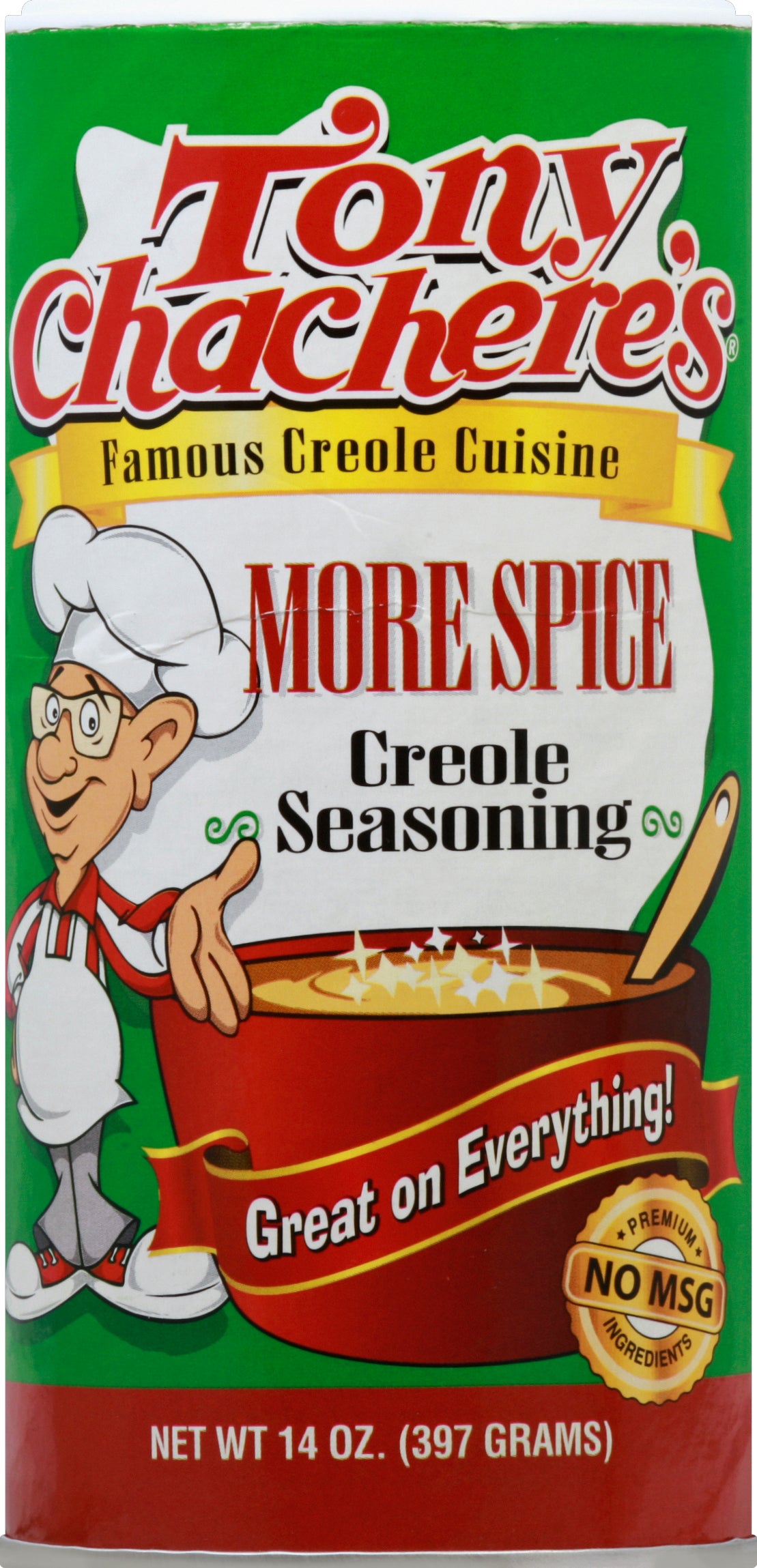 Tony Chachere's Creole Seasoning 14 oz - Case of 6