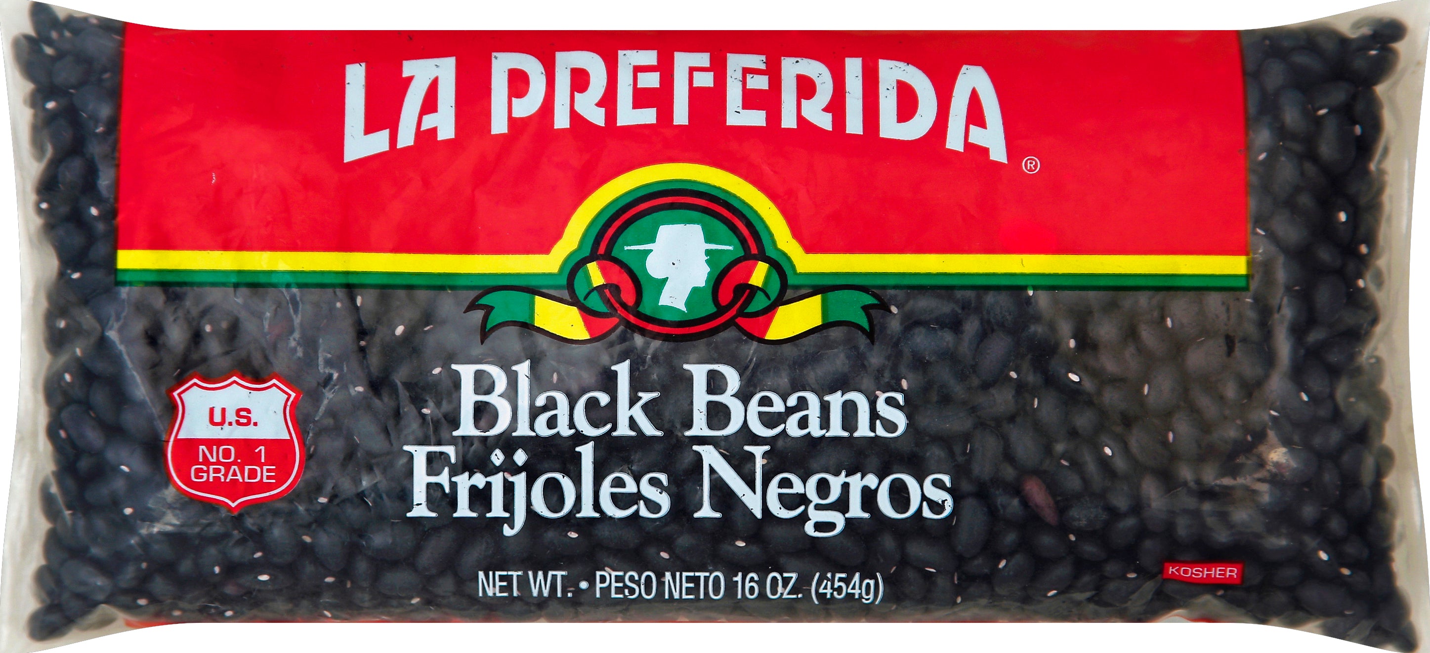 La Preferida Black Beans 16 oz - Case of 24