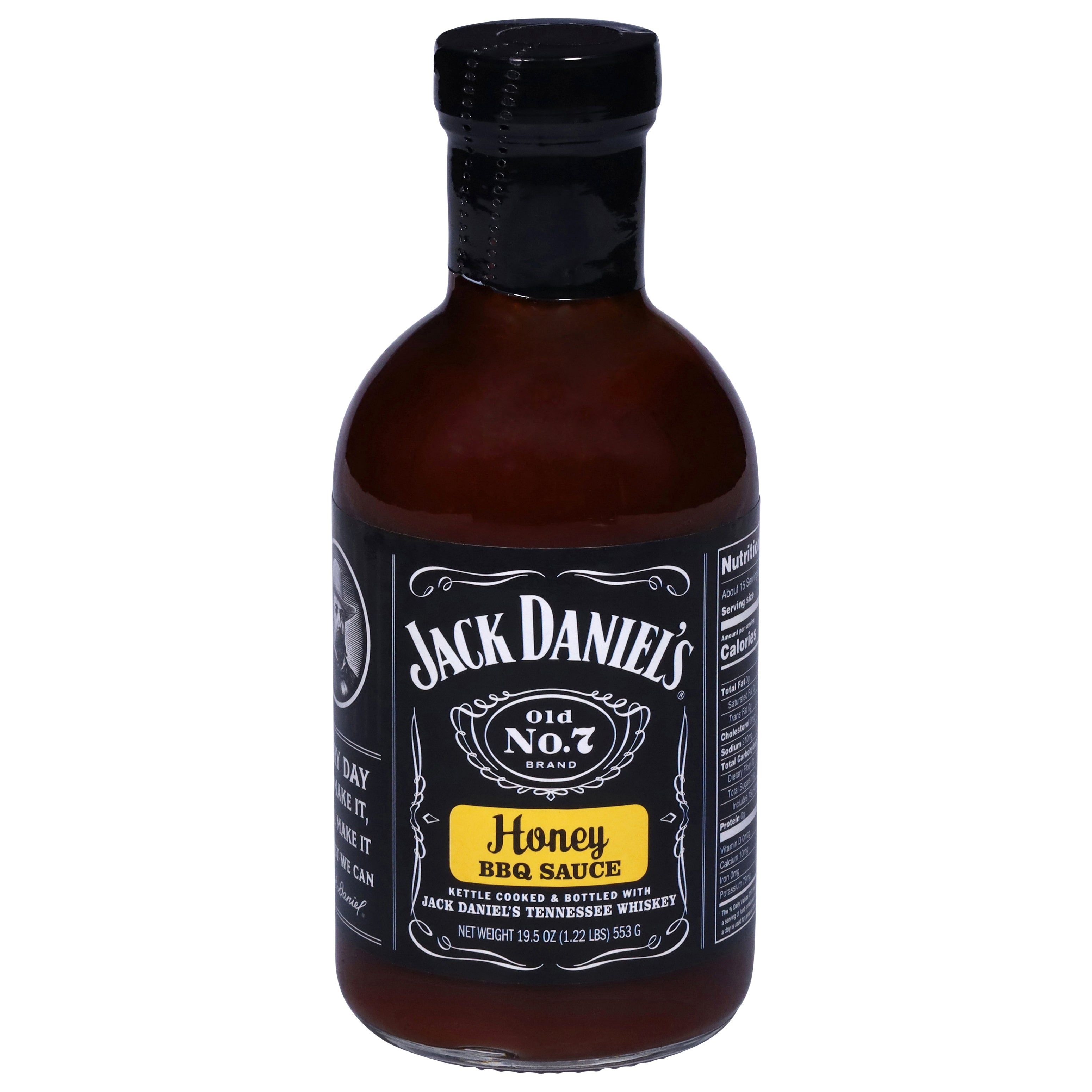 Jack Daniel's Honey BBQ Sauce 19.5 oz - Case of 6
