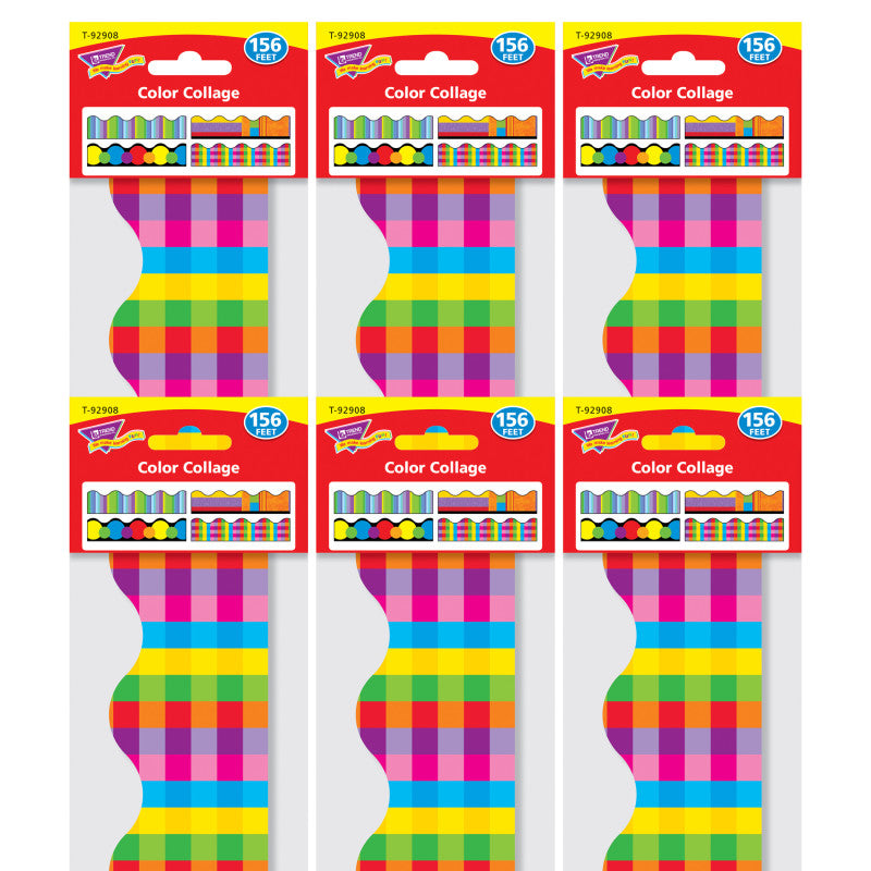 TREND - Color Collage Terrific Trimmers® Variety Pack, 156 Feet Per Pack, 2 Packs