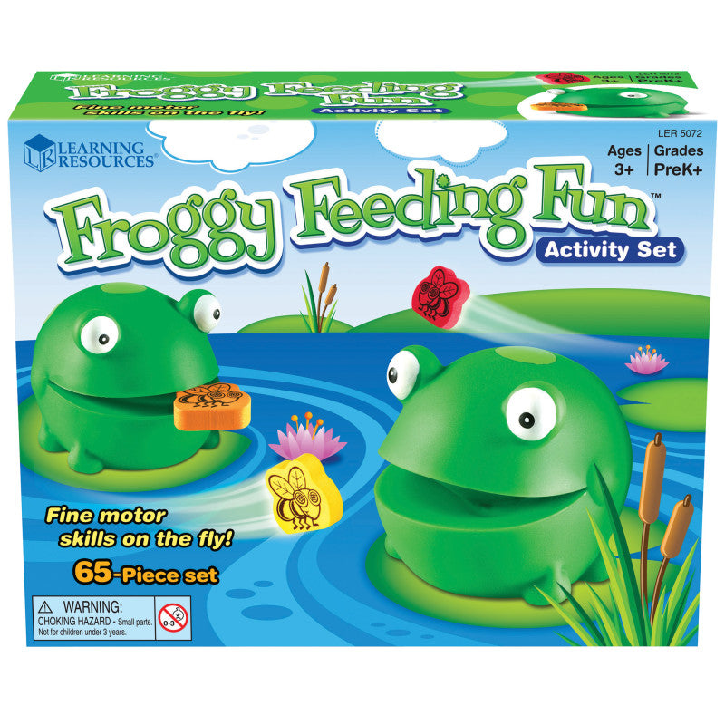 LEARNING RESOURCES - Froggy Feeding Fun™ Activity Set