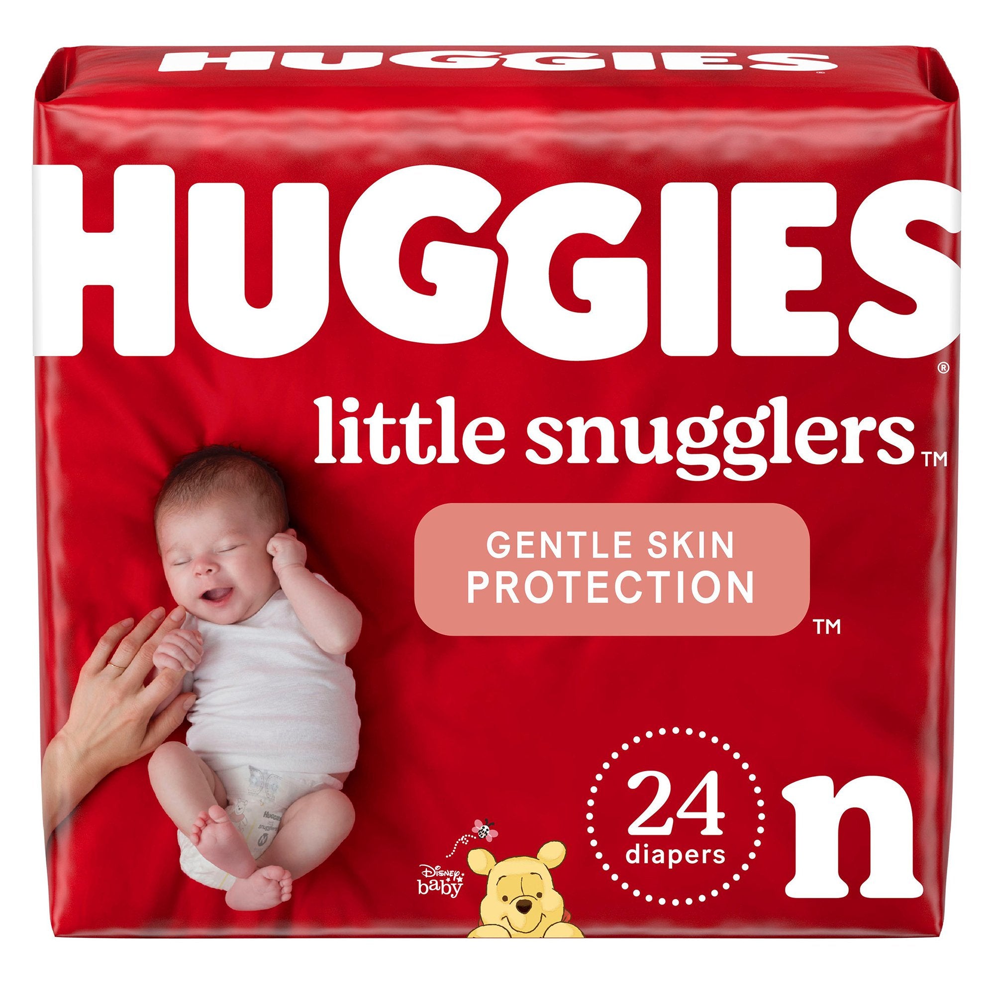 Kimberly Clark - Unisex Baby Diaper Huggies® Little Snugglers Newborn Disposable Heavy Absorbency [288/CS]