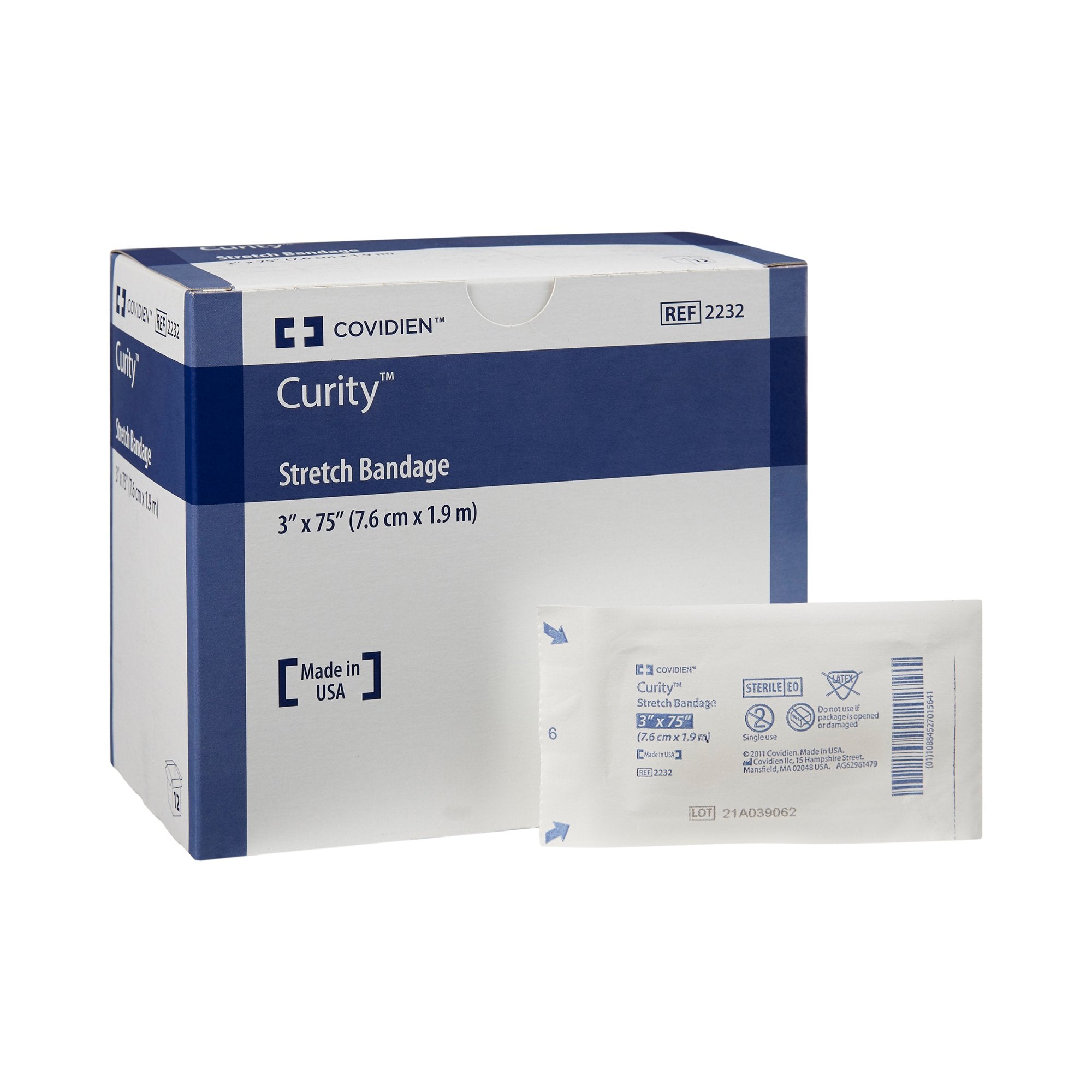 Cardinal - Conforming Bandage Curity™ 3 X 75 Inch 1-Ply Sterile 1 per Pack [96/CS]