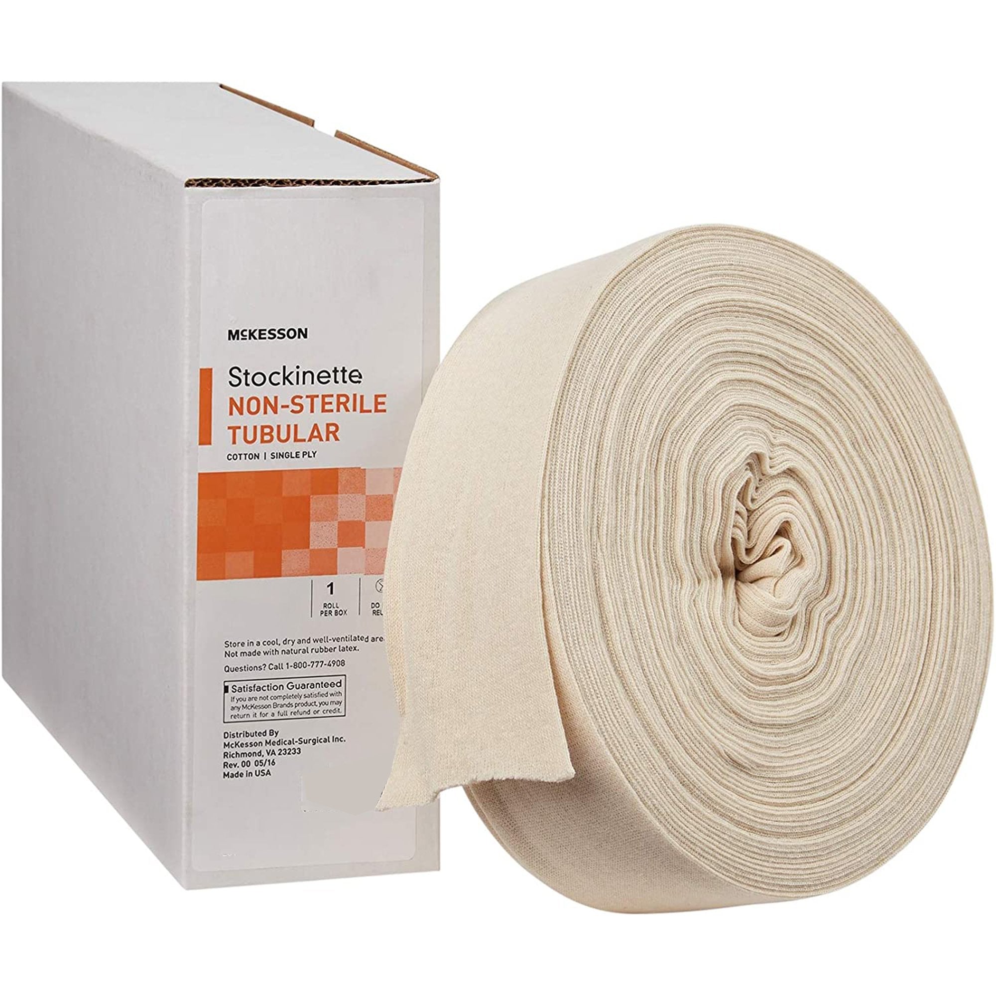 McKesson Brand - Stockinette Tubular McKesson 6 Inch X 25 Yard Polyester NonSterile [6/CS]