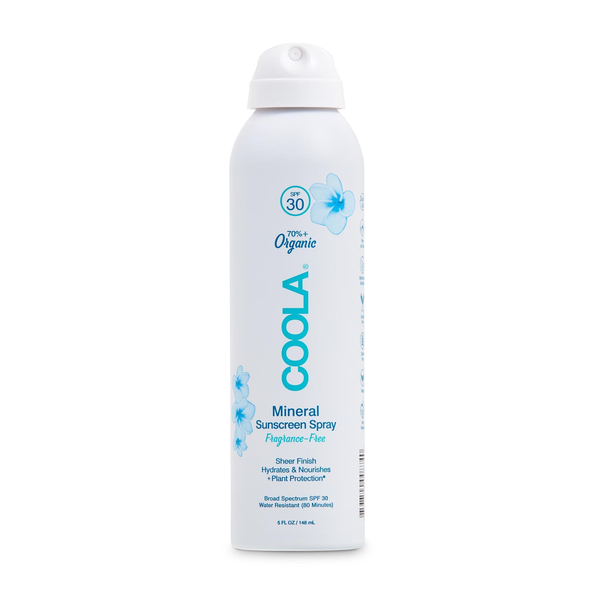 COOLA LLC - Sunscreen COOLA® Mineral Body SPF 30 Liquid 5 oz. Aerosol Can [24/CS]